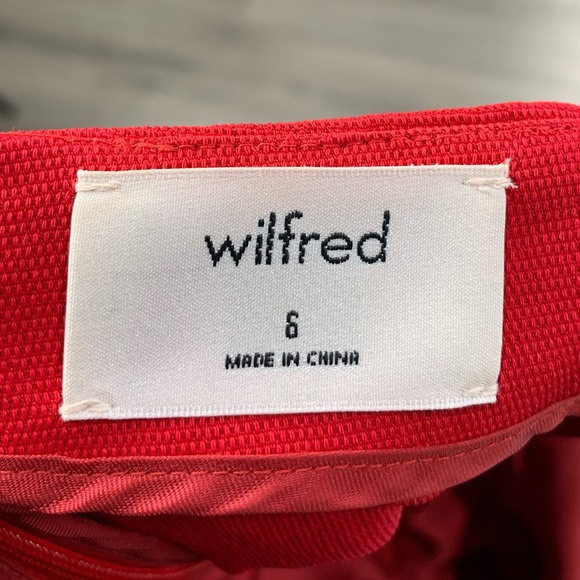 Aritzia Wilfred Ecoulement Jumpsuit in Red Size 6 - Picture 11 of 12